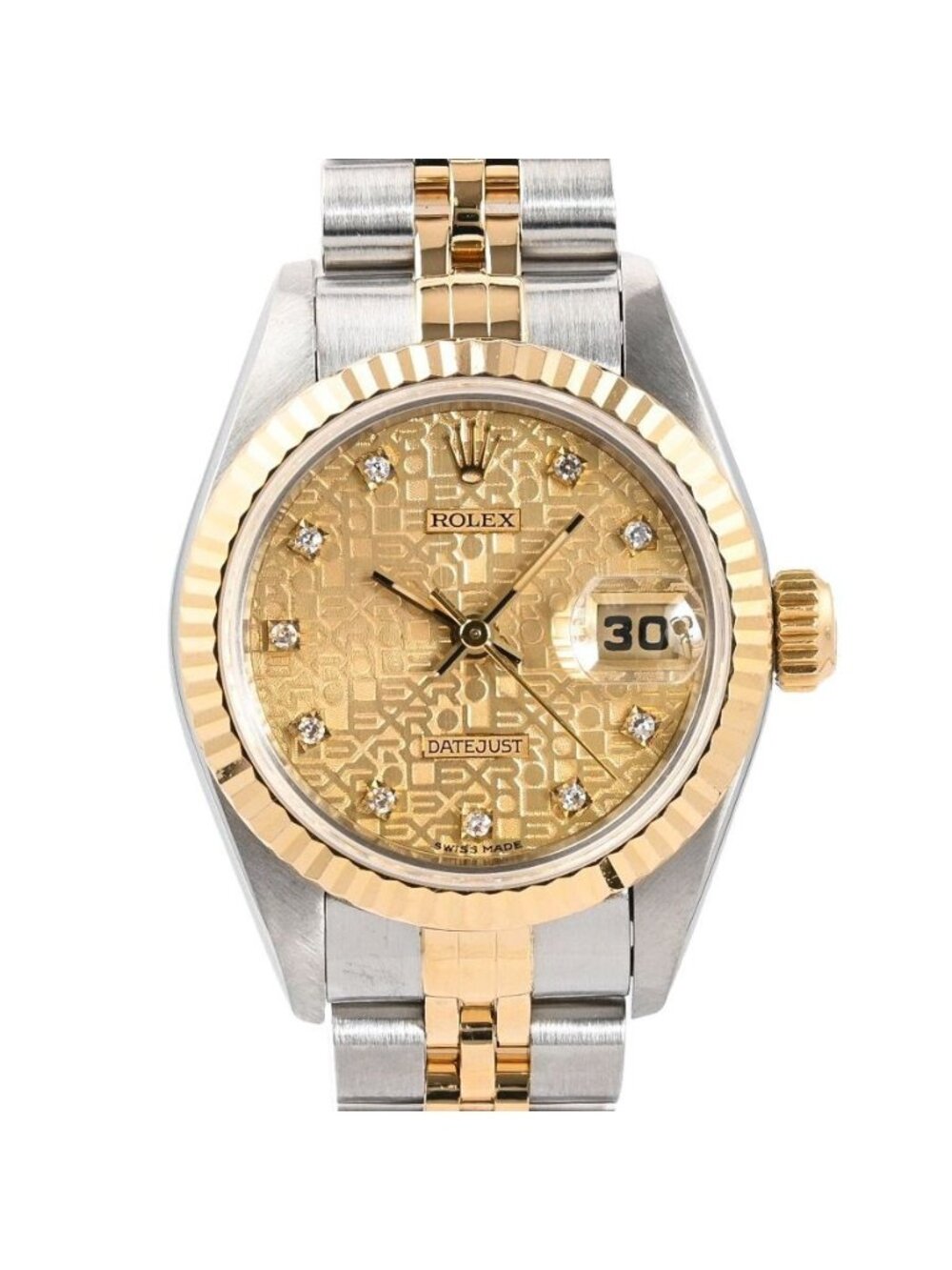 Rolex Watch Datejust Gold